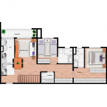 Apartamento com 2 quartos, 131 m², à venda por R$ 900.000- Maranduba - Ubatuba/SP